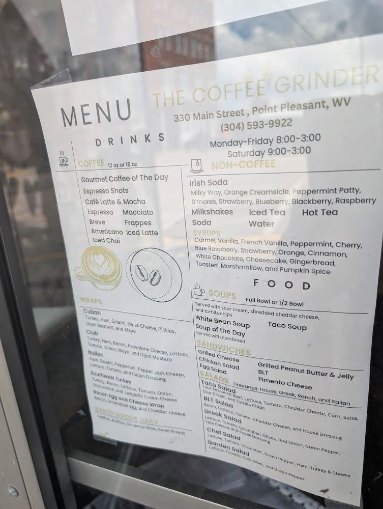 The Coffee Grinder Menu image 4