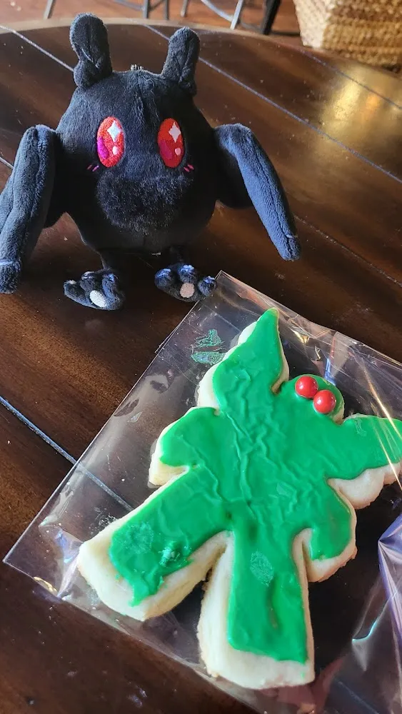 Mothman Sugar Cookie